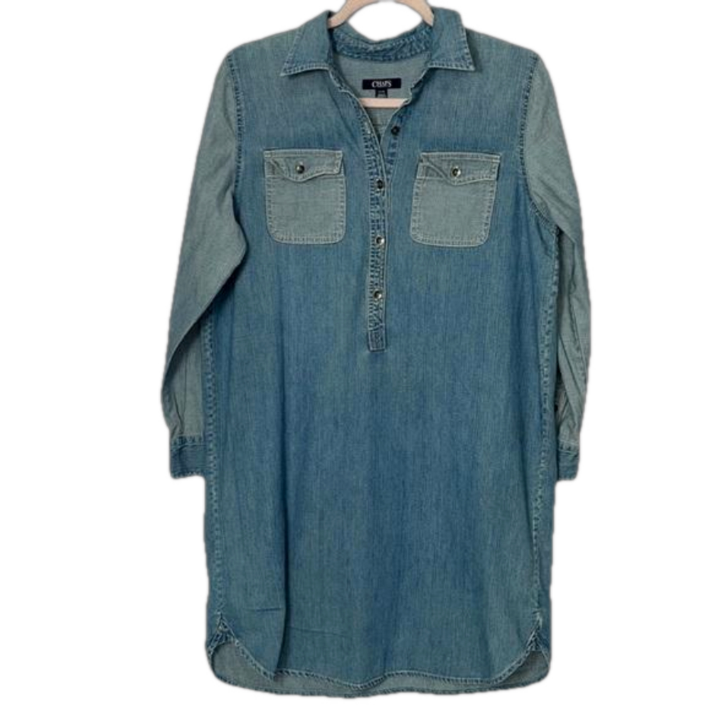 Chaps Jean Dress